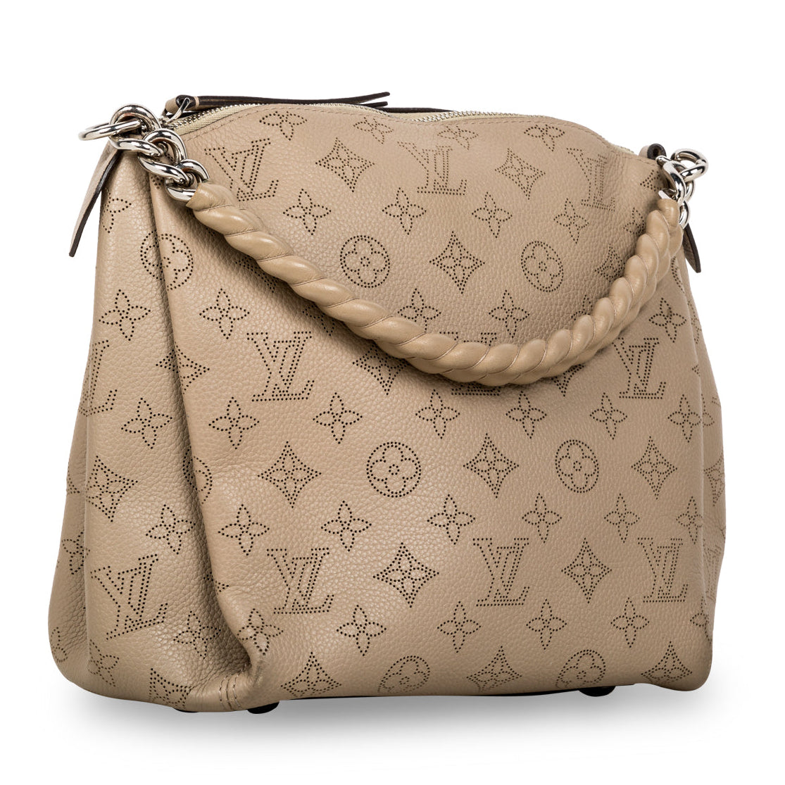 Louis Vuitton Mahina Babylone Chain BB Tote Bag - Galet