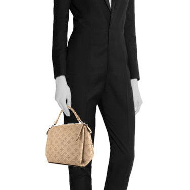Louis Vuitton Mahina Babylone Chain BB Tote Bag - Galet