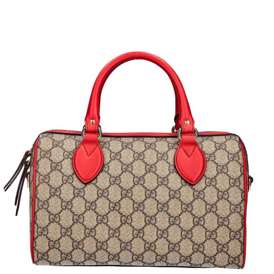 Gucci GG Kingsnake Boston Bag – Red