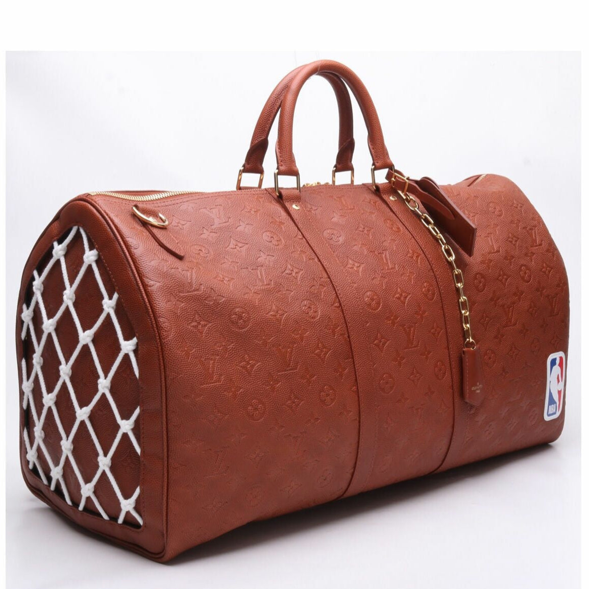 Louis Vuitton Keepall Bandoulière 55  Duffle Bag - Brown