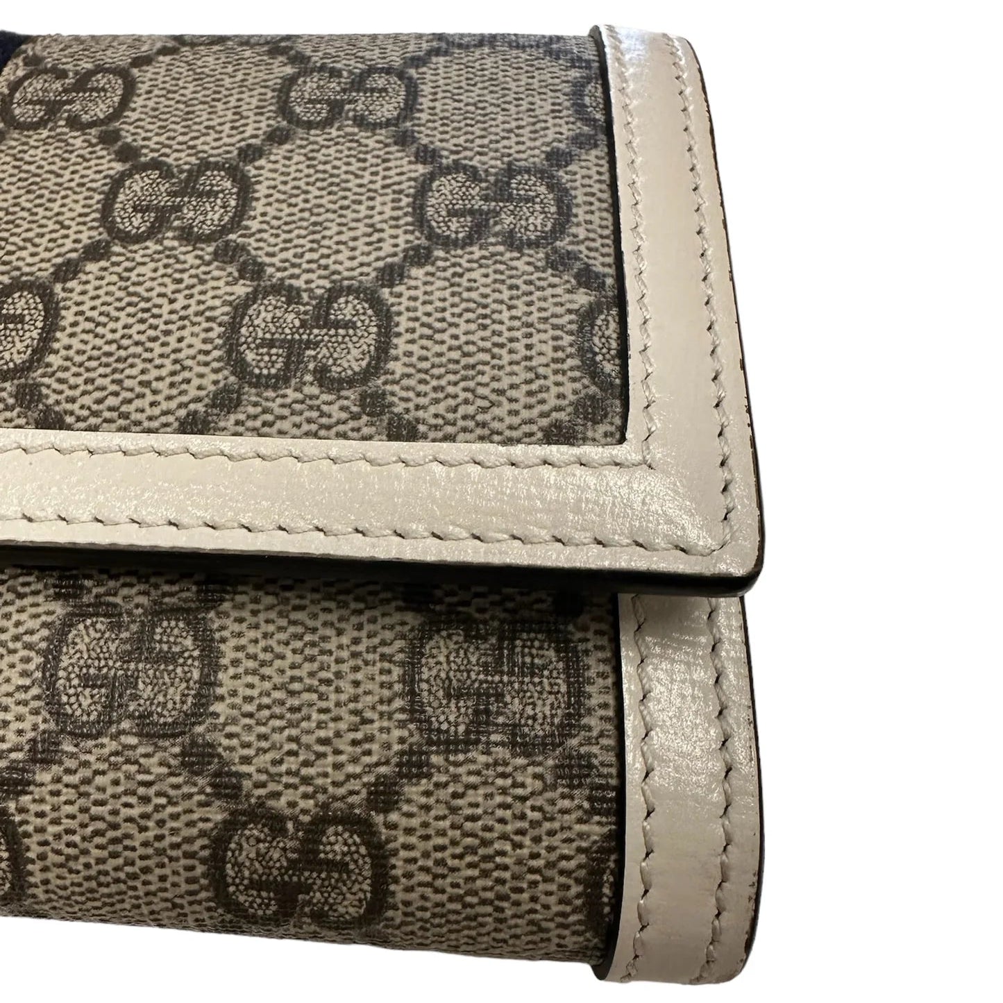 Gucci Jackie 1961 Chain Wallet – Beige