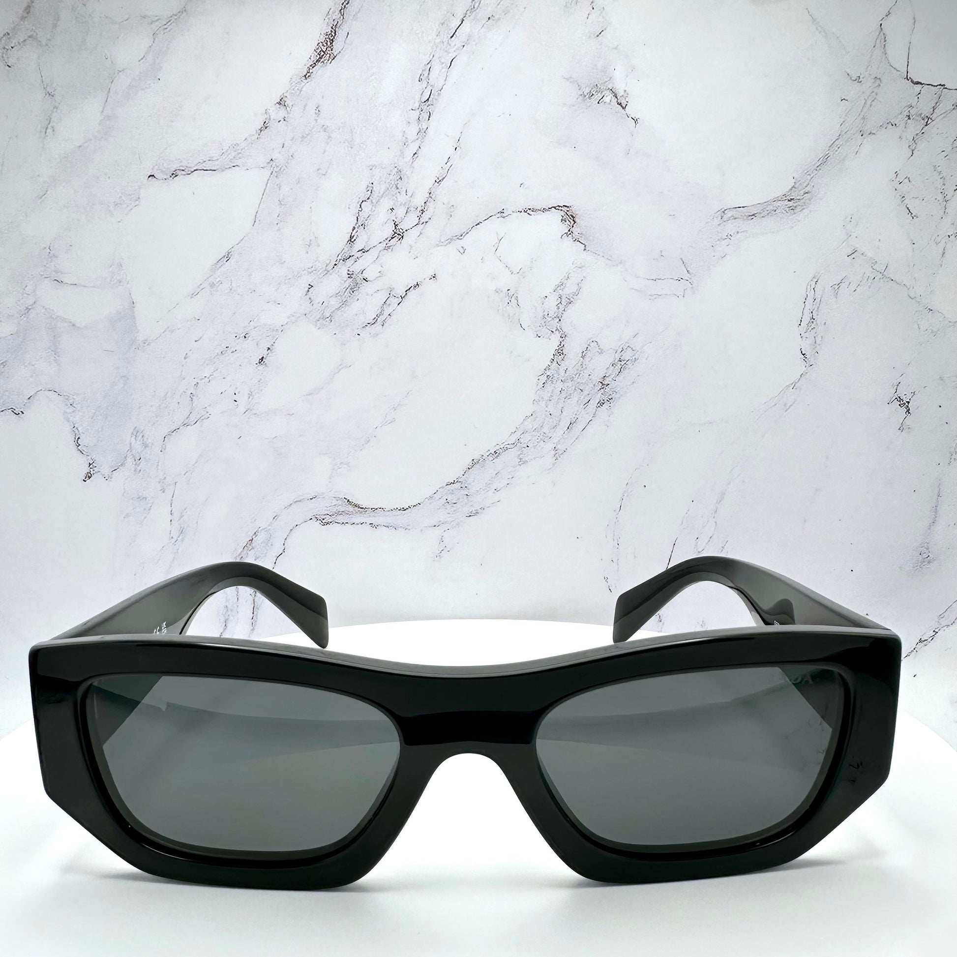 Prada PRA01S 16K08Z Black Sunglasses