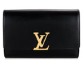 Louis Vuitton Pochette Louise Chain Clutch - Black