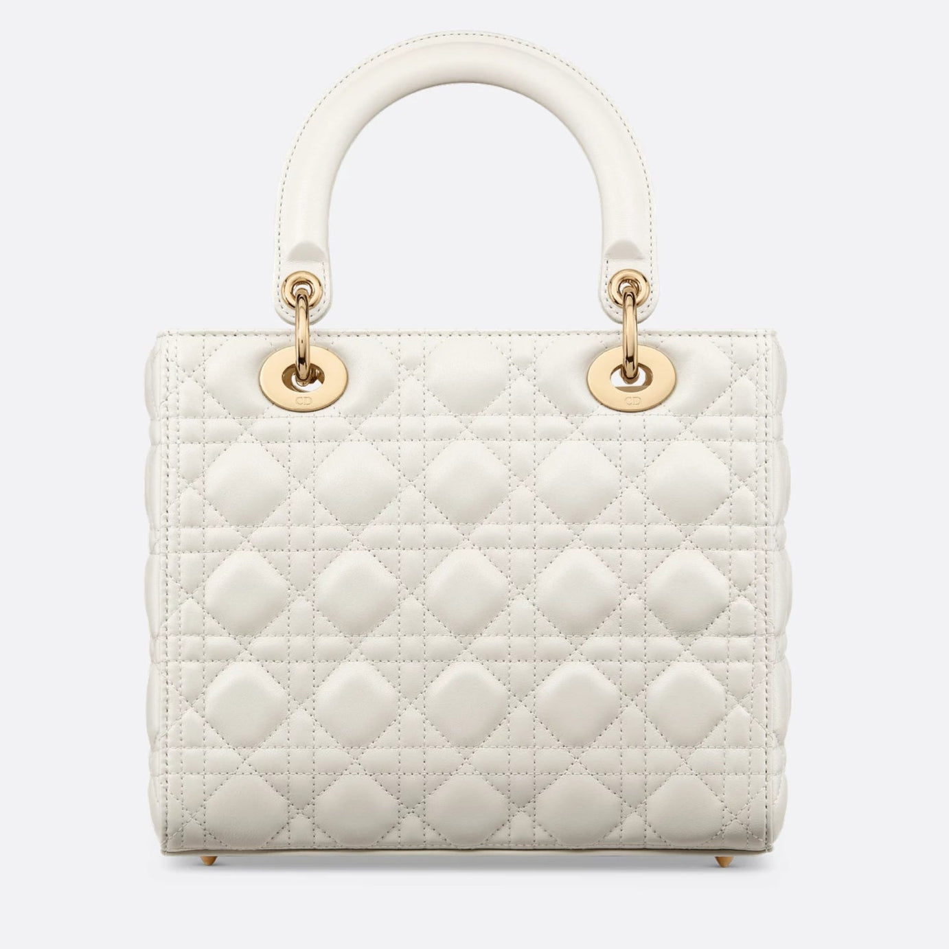 Dior Medium Lady Dior Bag - Latte Cannage Lambskin