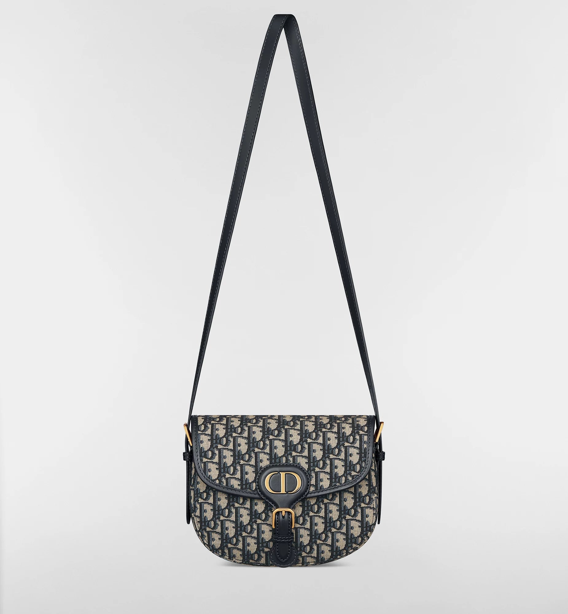 Dior Medium Dior Oblique Jacquard Bobby Bag - Blue