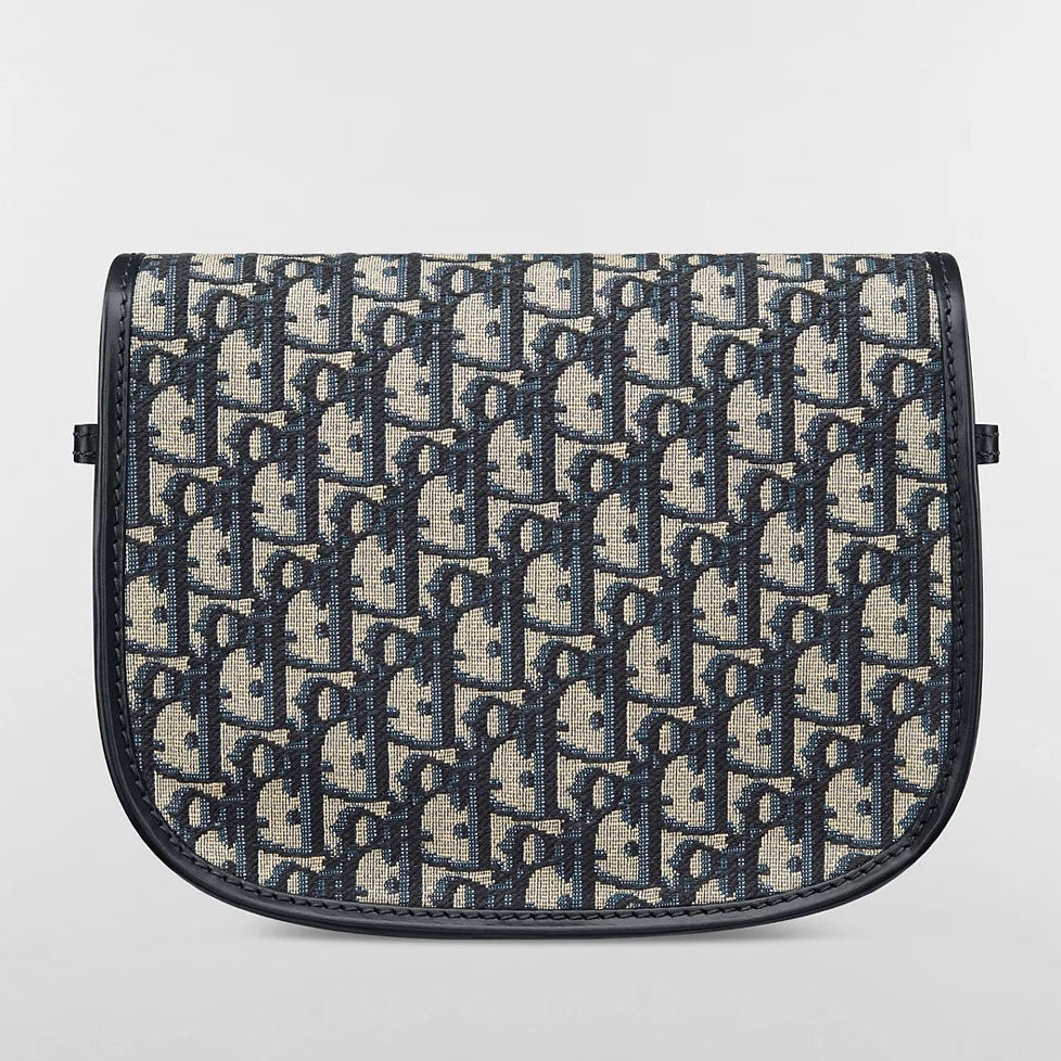 Dior Medium Dior Oblique Jacquard Bobby Bag - Blue