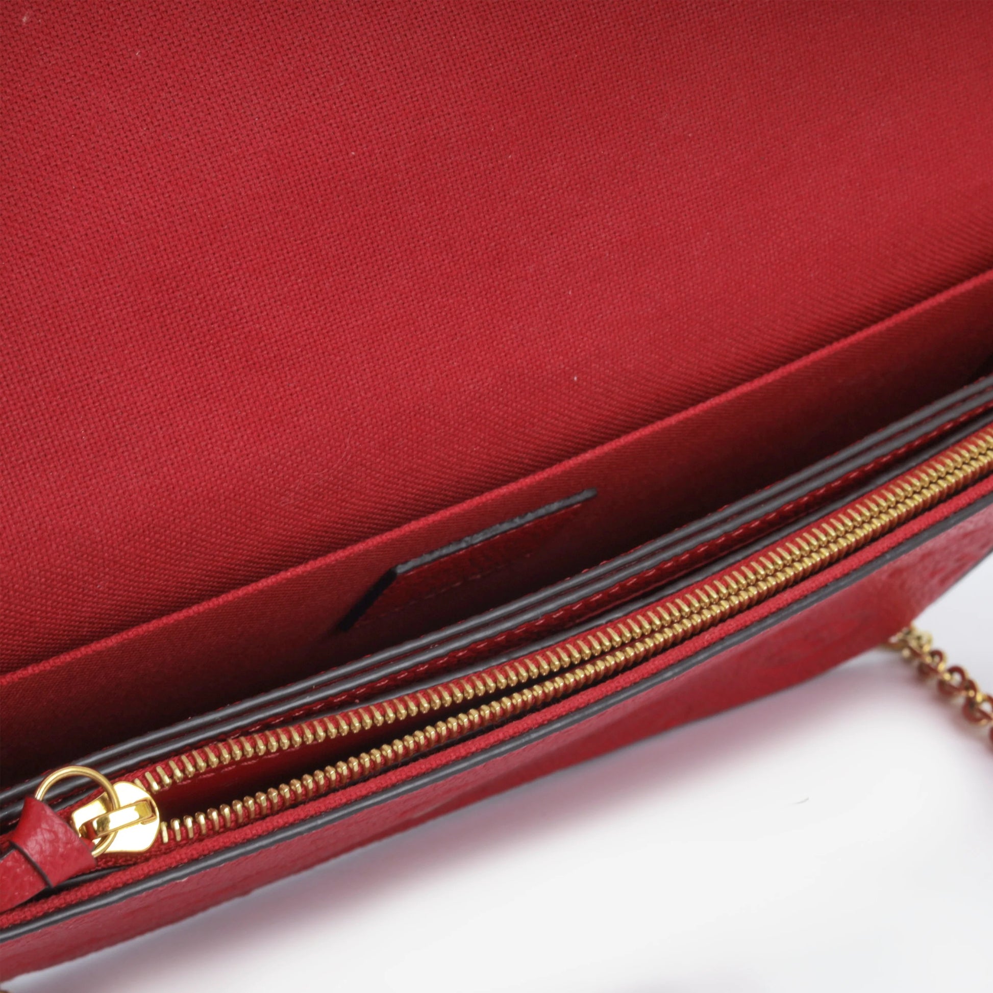 Louis Vuitton Pochette Félicie Wallet - Scarlet Red