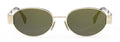 Celine CL40235 30N Triomphe Metal Gold Sunglasses