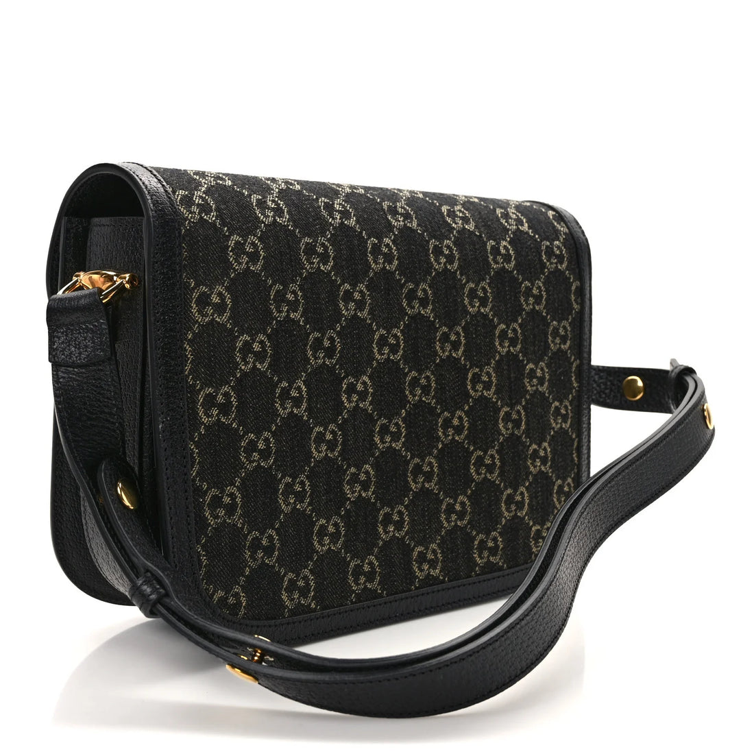 Gucci Small Horsebit 1955 Shoulder Bag – Black