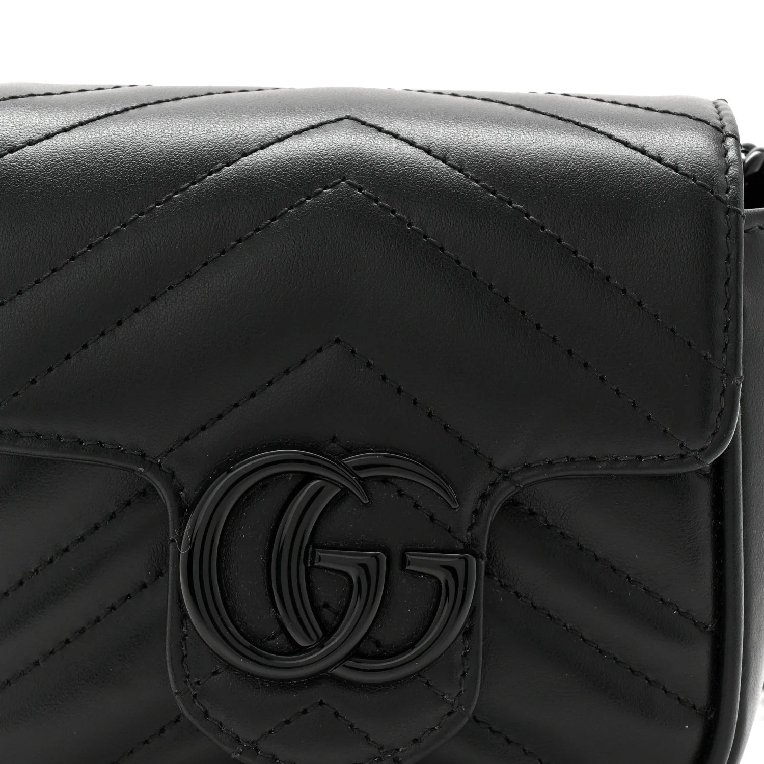 Gucci GG Marmont Belt Bag - Black