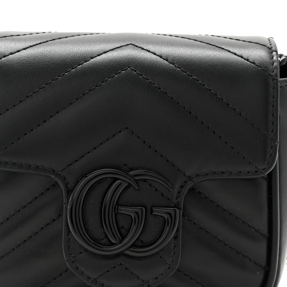 Gucci GG Marmont Belt Bag - Black