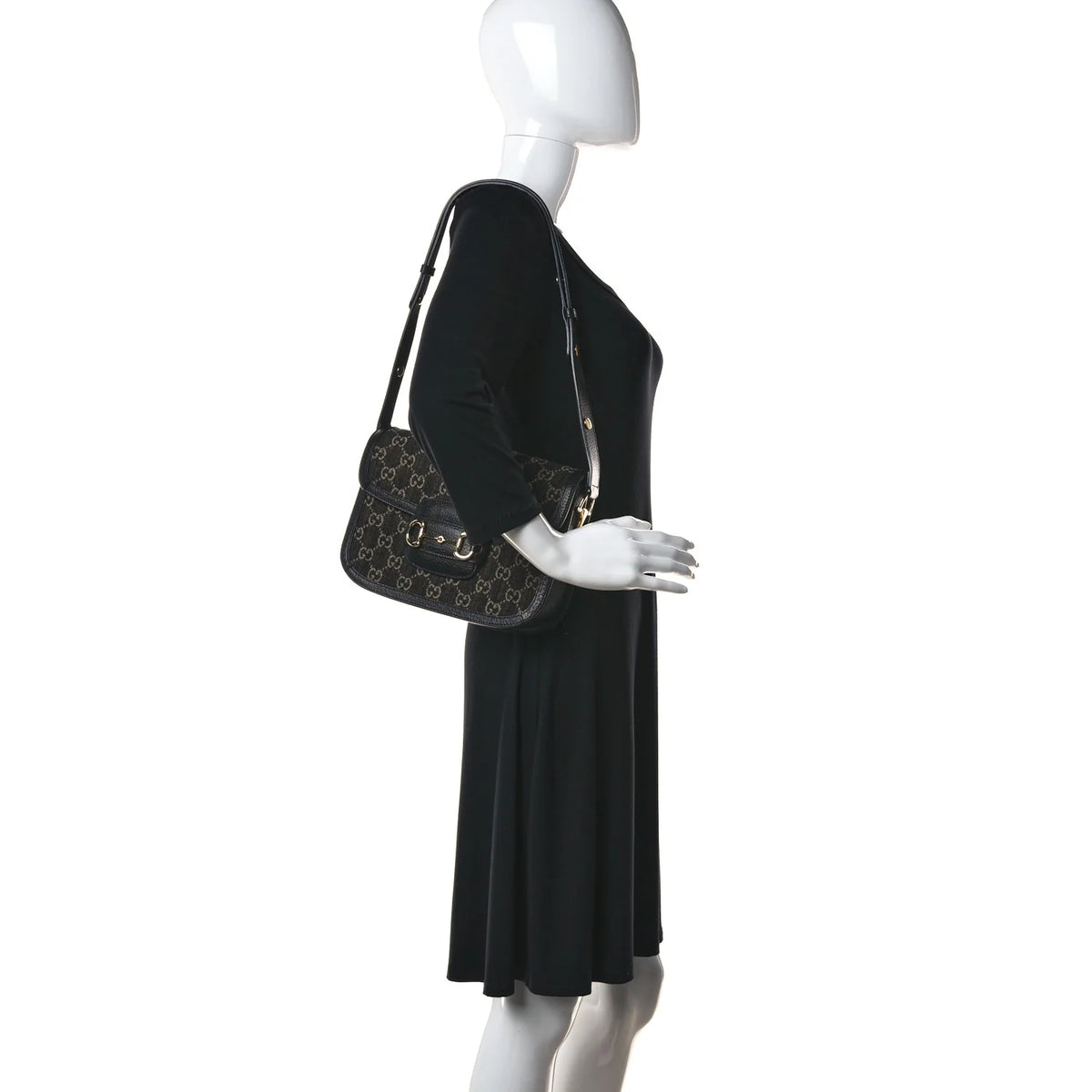 Gucci Horsebit 1955 Shoulder Bag – Black