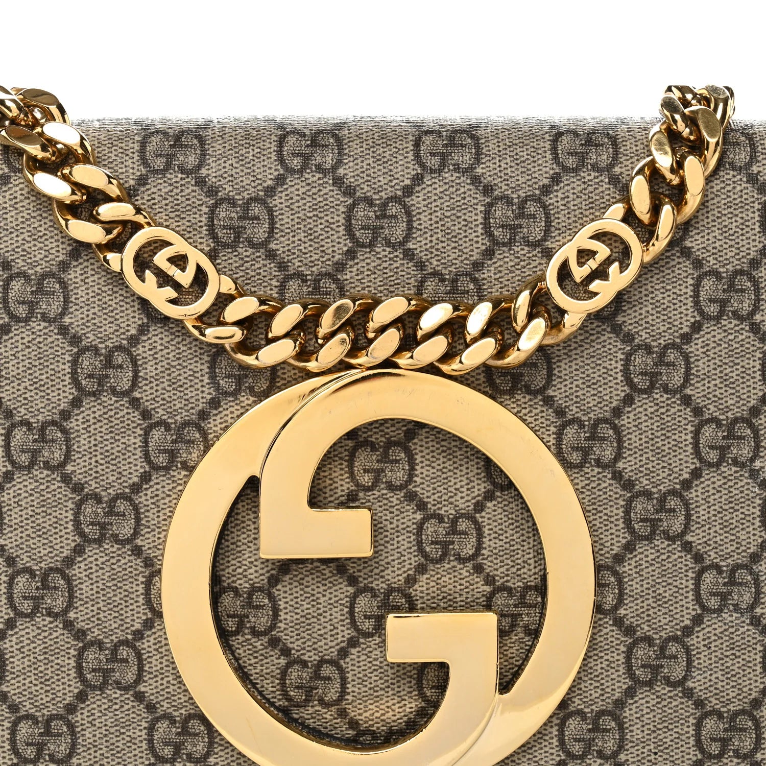 Gucci Blondie Shoulder Bag – Beige