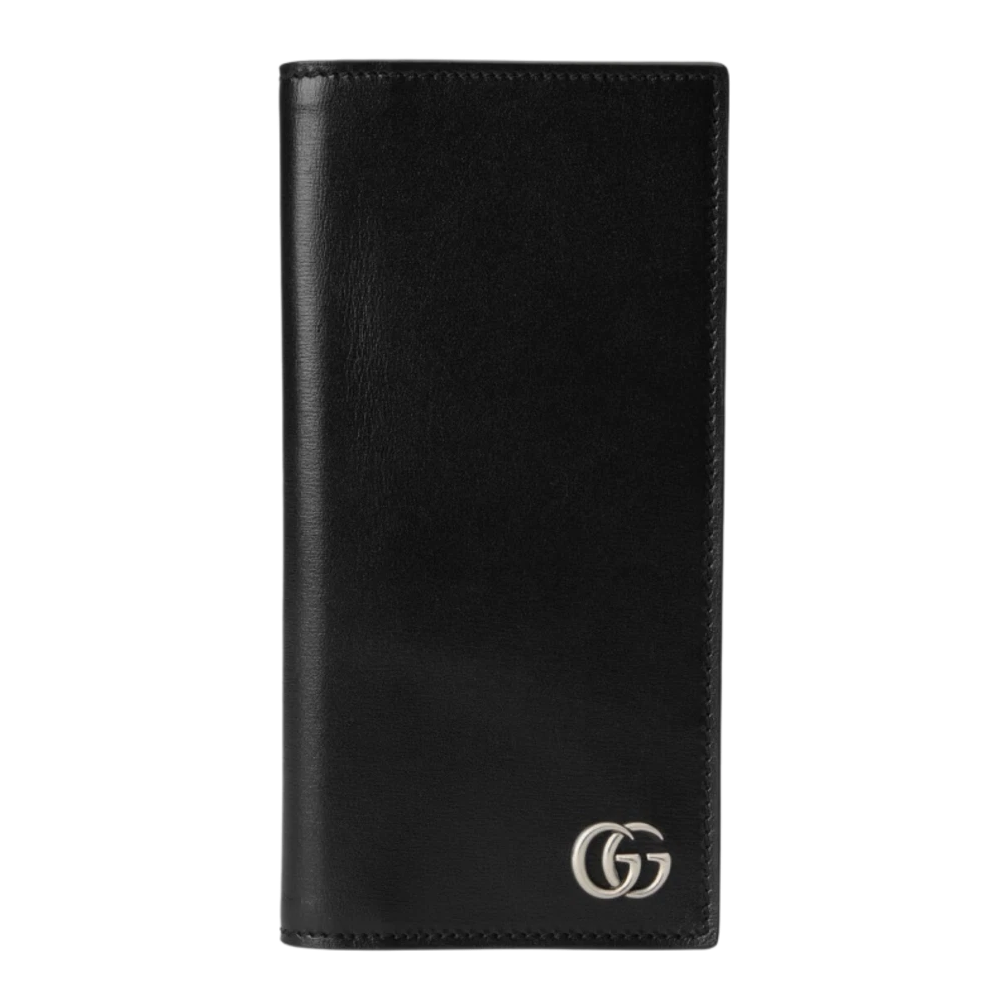 Gucci GG Marmont Vertical Leather Wallet – Black