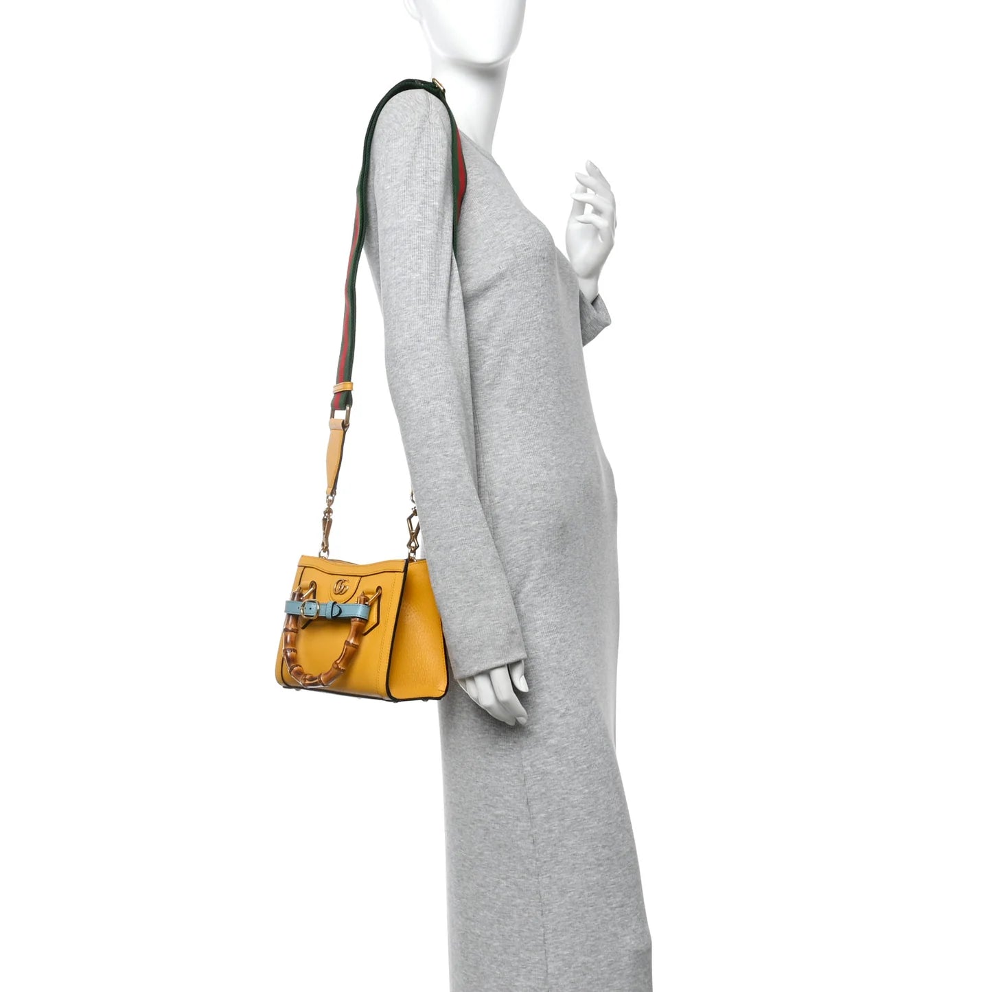Gucci Diana GG Mini Tote Bag – Yellow