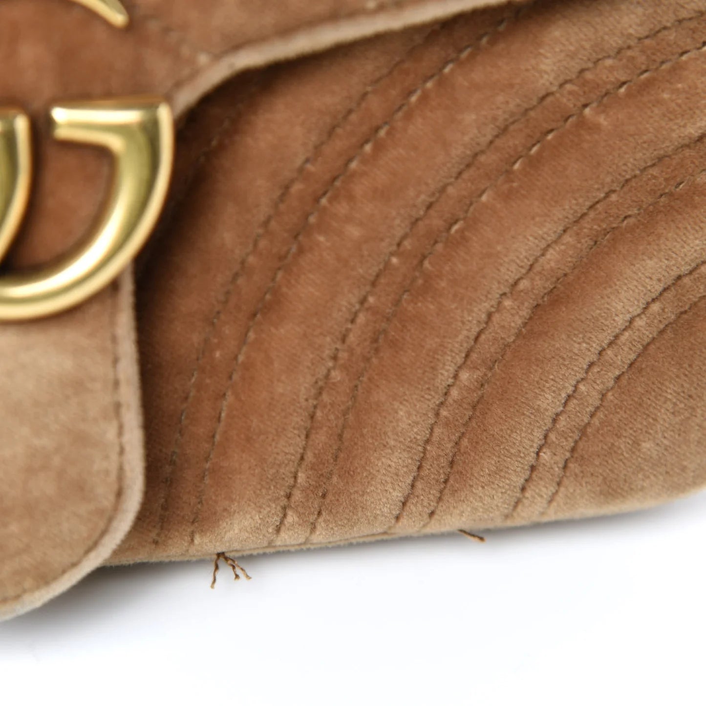 Gucci GG Marmont Shoulder Bag - Brown