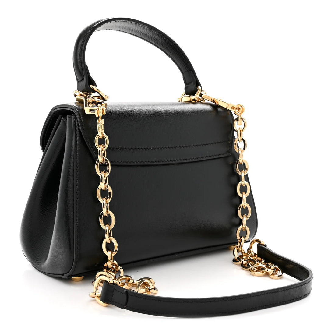 Gucci Horsebit 1955 Small Top Handle Bag - Black
