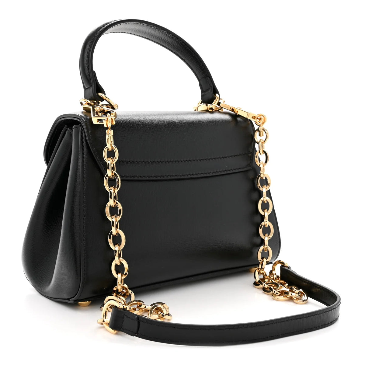 Gucci Horsebit 1955 Small Top Handle Bag - Black