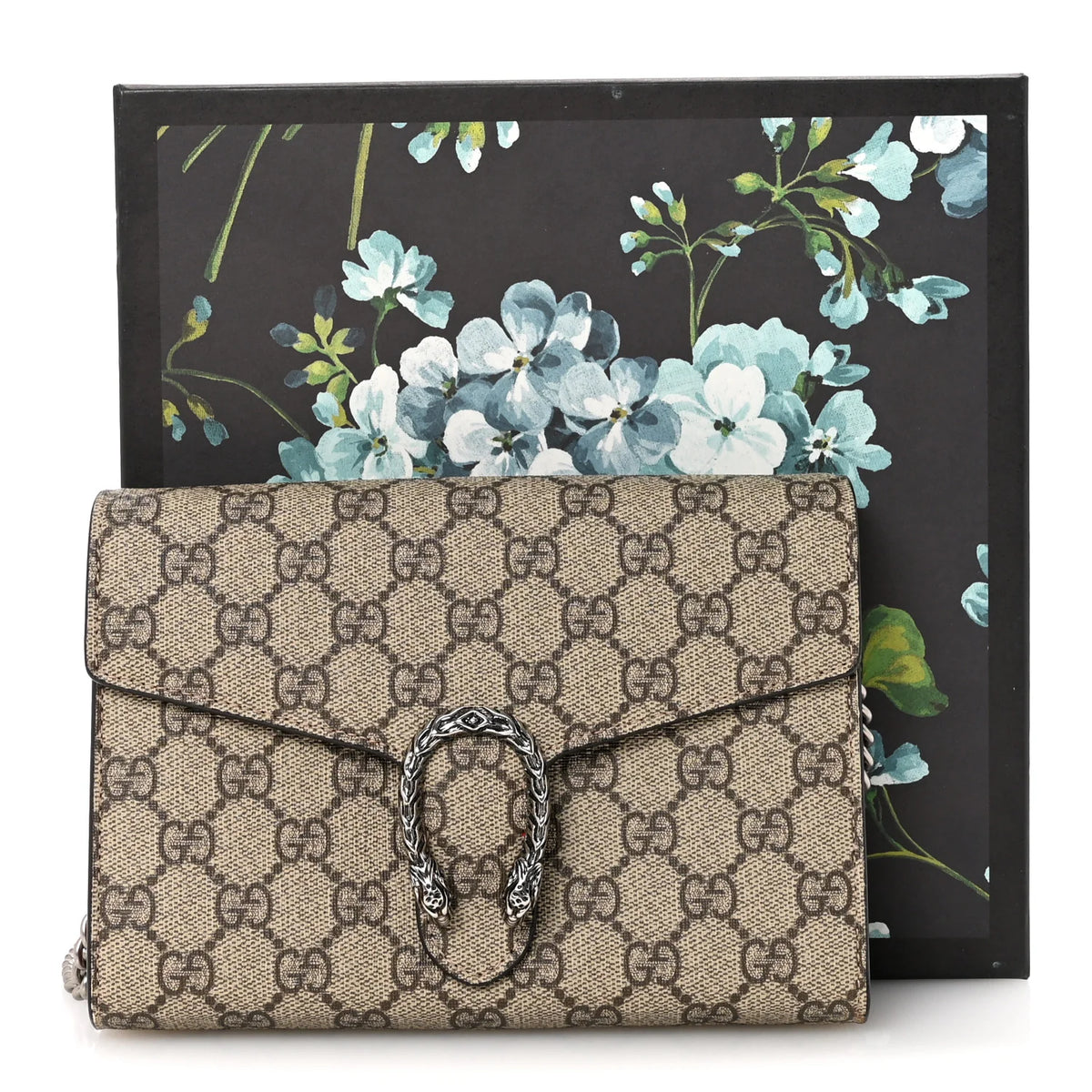 Gucci Dionysus Chain Wallet - Beige