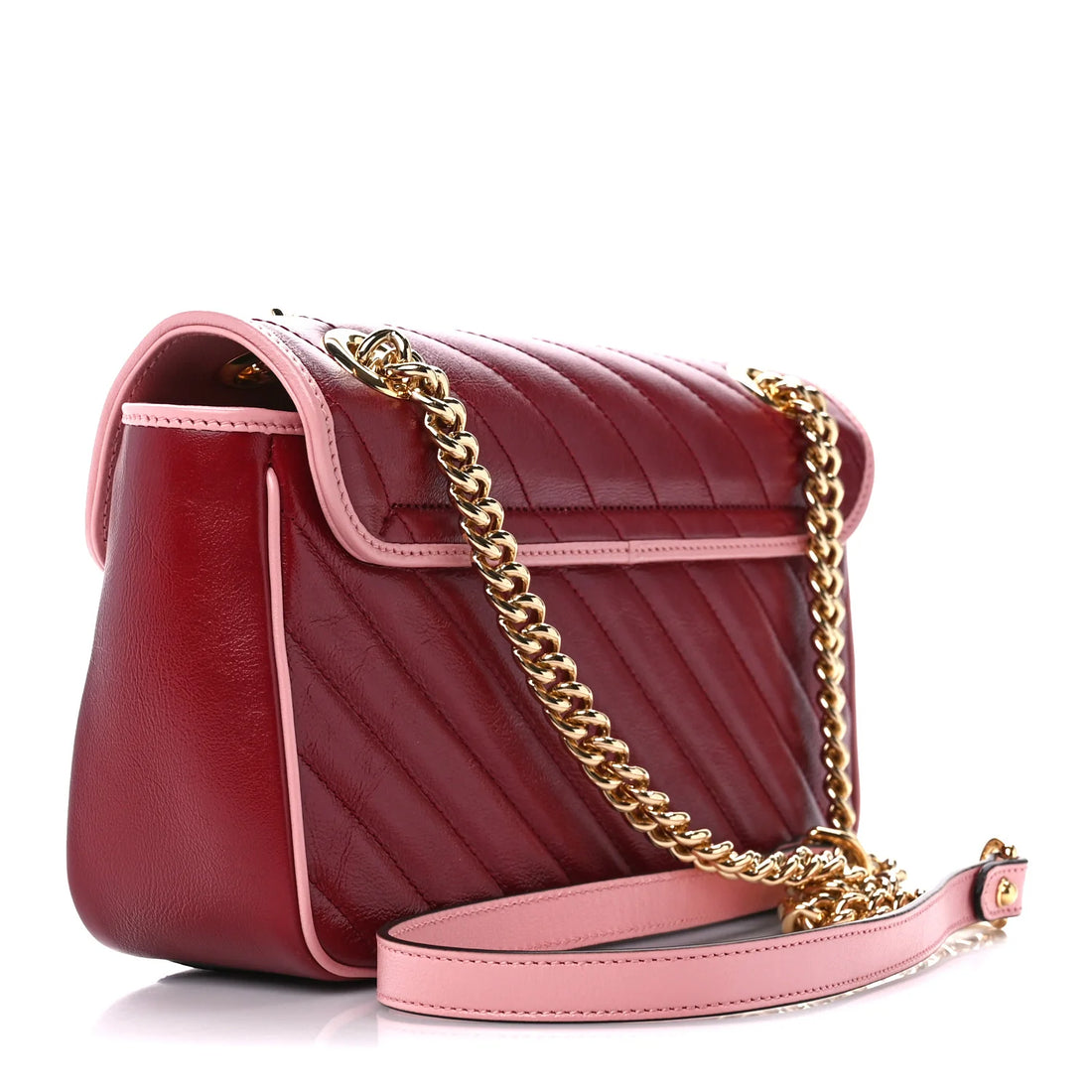 Gucci GG Medium Shoulder Bag - Red