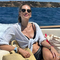 Celine CL40235 30N Triomphe Metal Gold Sunglasses