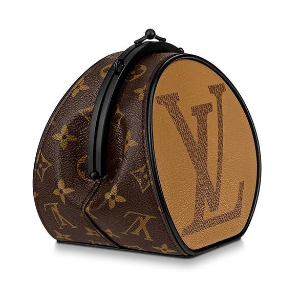 Louis Vuitton Reverse Monogram Boursicot Chain Bag - Brown