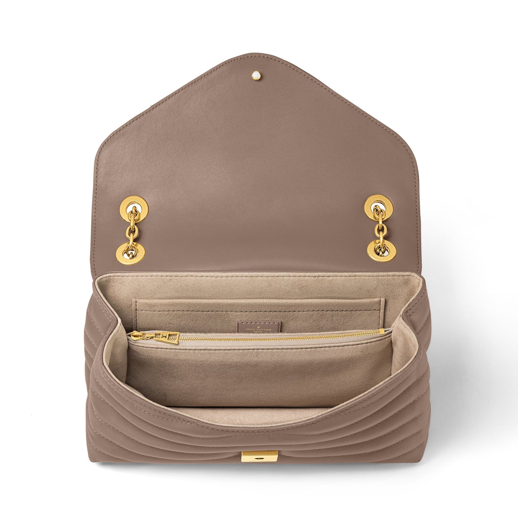 Louis Vuitton New Wave Chain Bag MM - Taupe