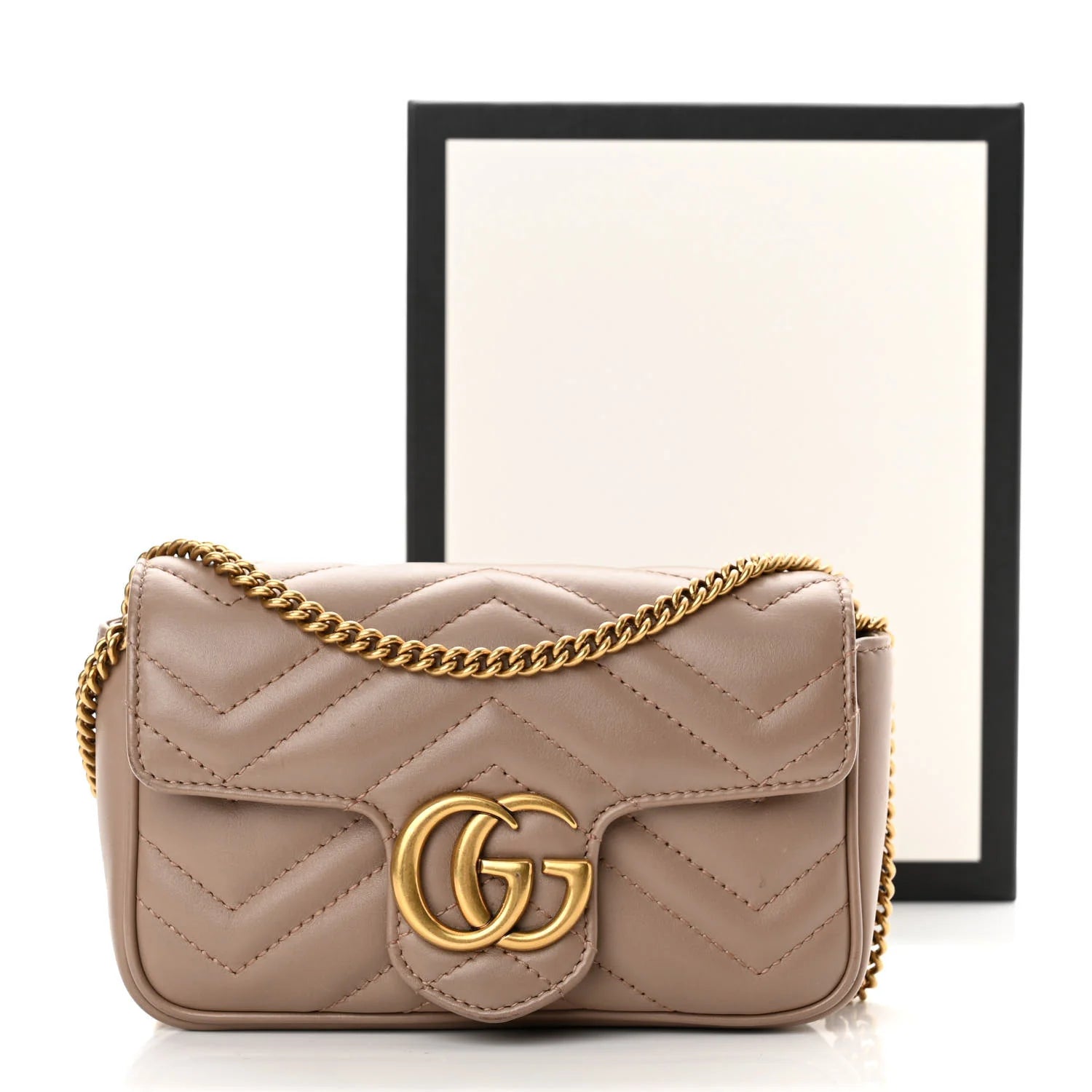 Gucci GG Marmont Shoulder Bag - Dusty Pink