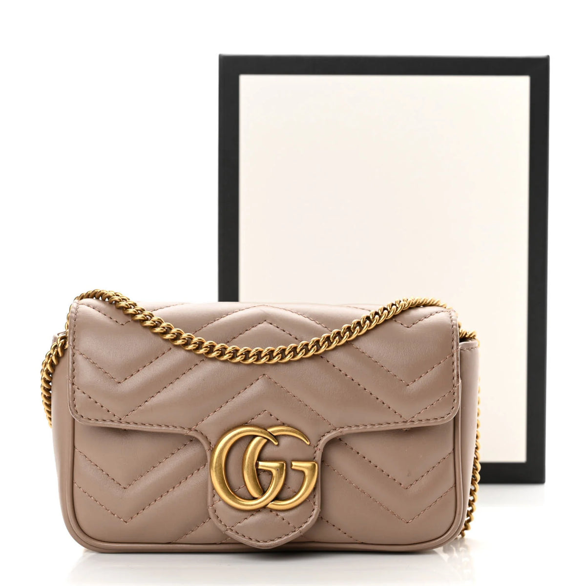 Gucci GG Marmont Shoulder Bag - Dusty Pink