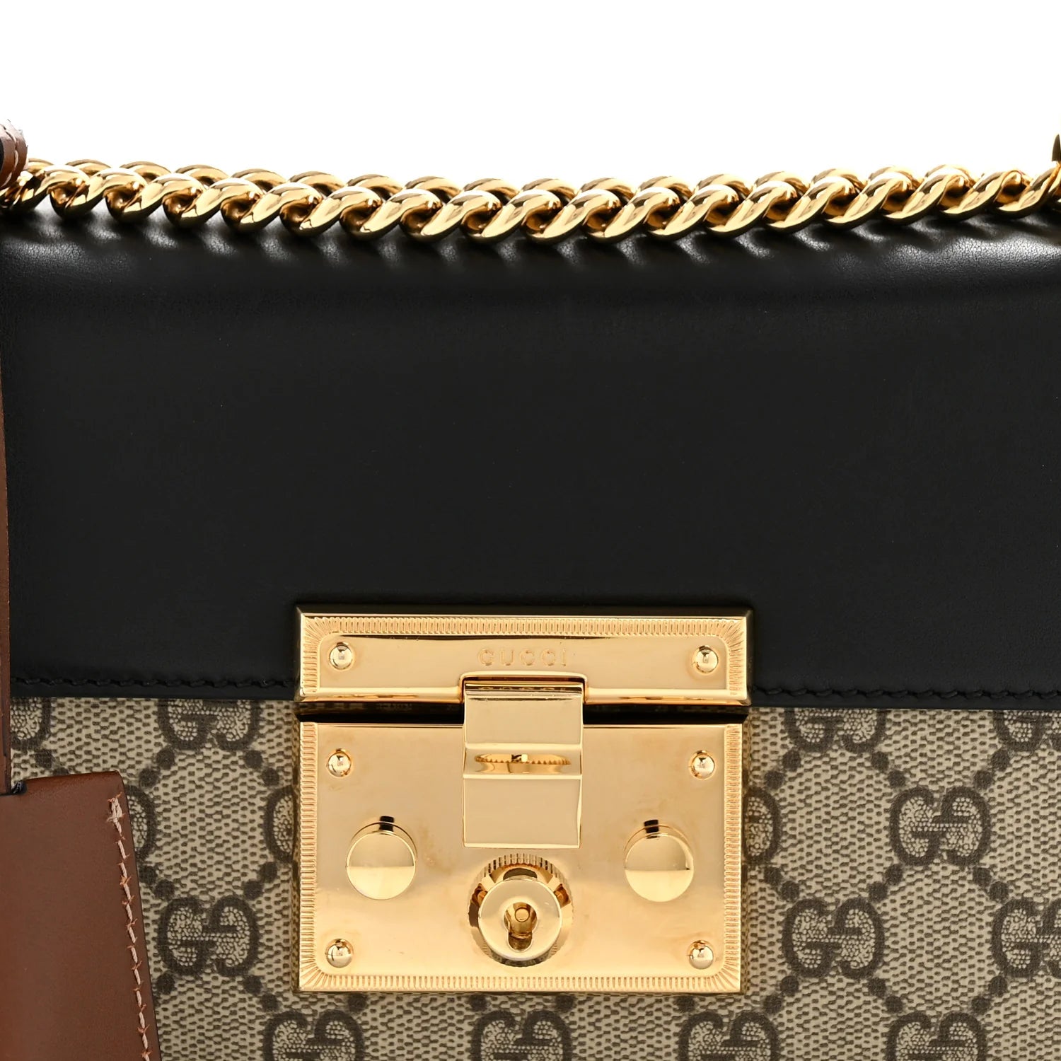 Gucci Padlock Small Shoulder Bag – Black