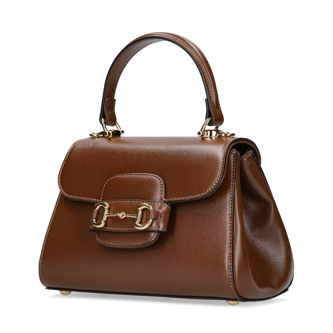 Gucci Horsebit 1955 Top Handle Bag - Brown