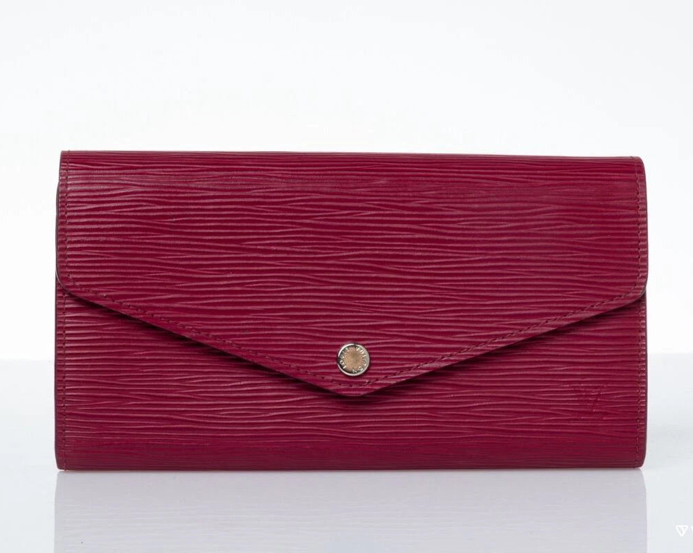 Louis Vuitton Epi Leather Sarah Wallet - Fuchsia