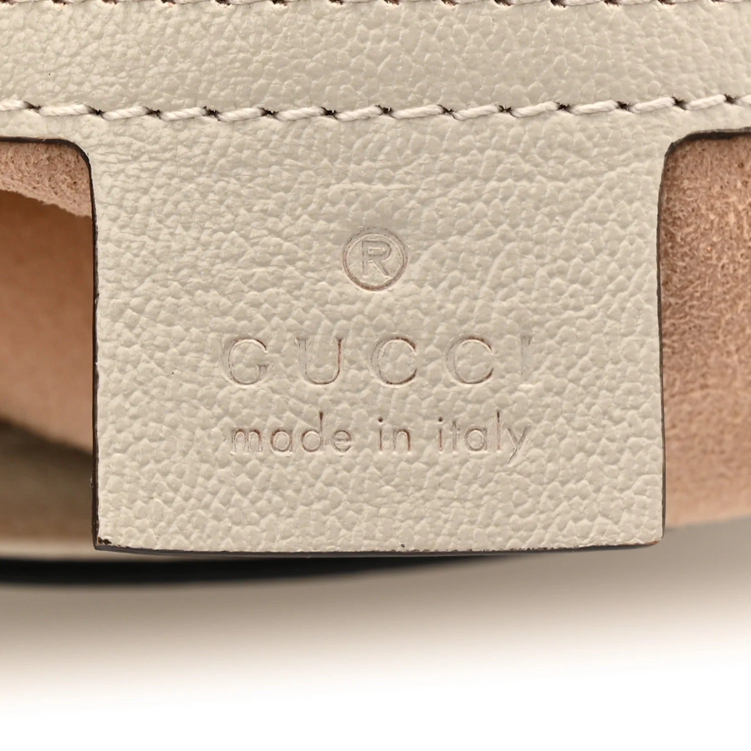 Gucci Small Top Handle Bag – White Calfskin