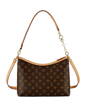 Louis Vuitton Monogram Carryall Shoulder Bag - Brown