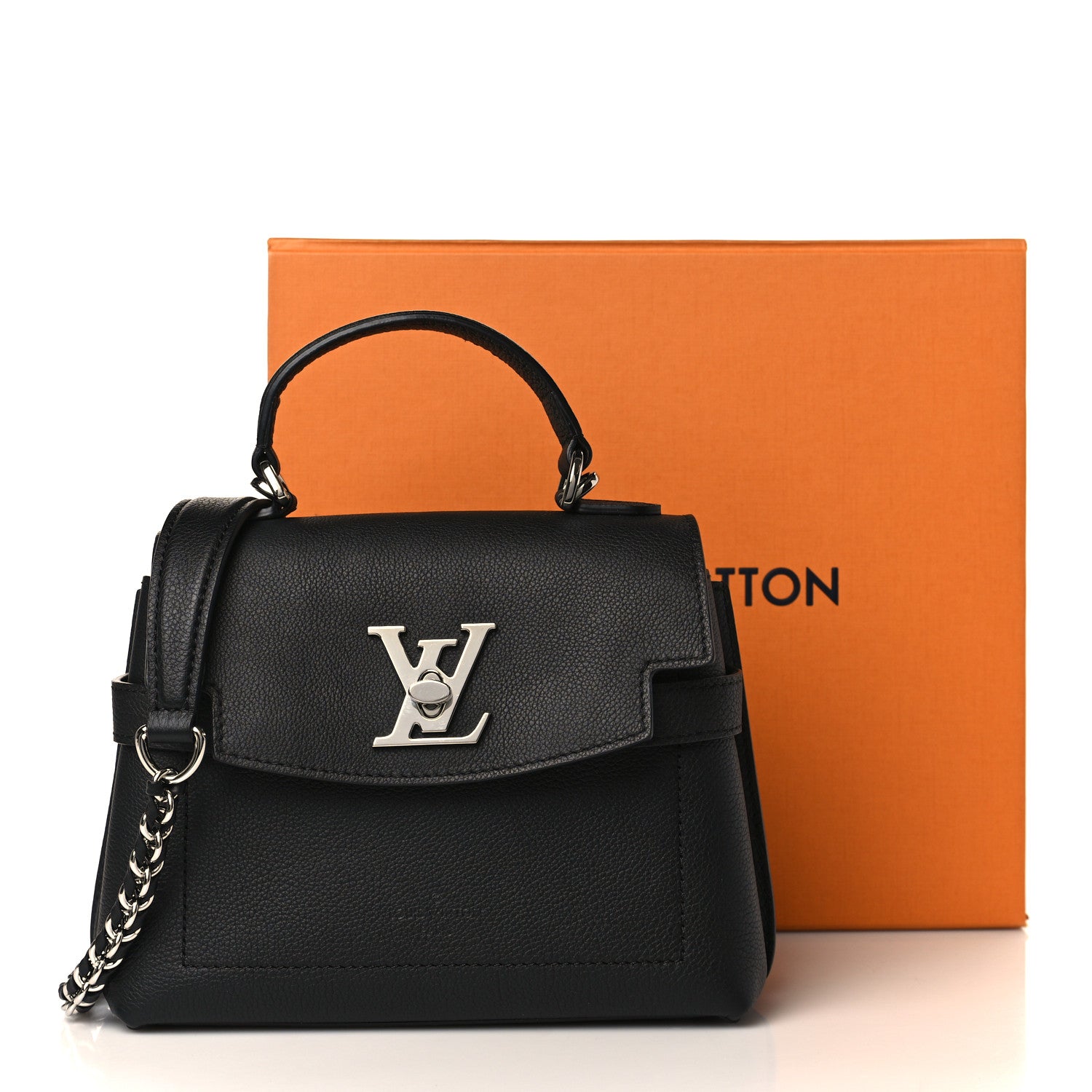 Louis Vuitton LockMe Ever Mini Handbag - Black