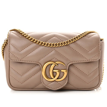 Gucci GG Marmont Shoulder Bag - Dusty Pink