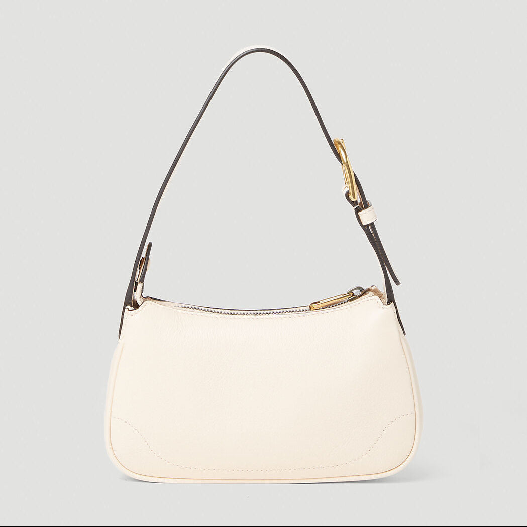 Gucci Aphrodite Mini Leather Shoulder Bag – White