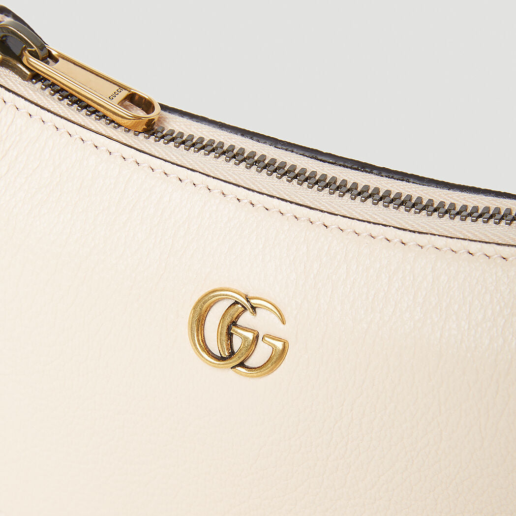 Gucci Aphrodite Mini Leather Shoulder Bag – White