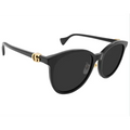 Gucci GG1180SK Cateye Black Sunglasses