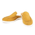Loro Piana Light Charms Walk Suede Slip On – Yellow (200)
