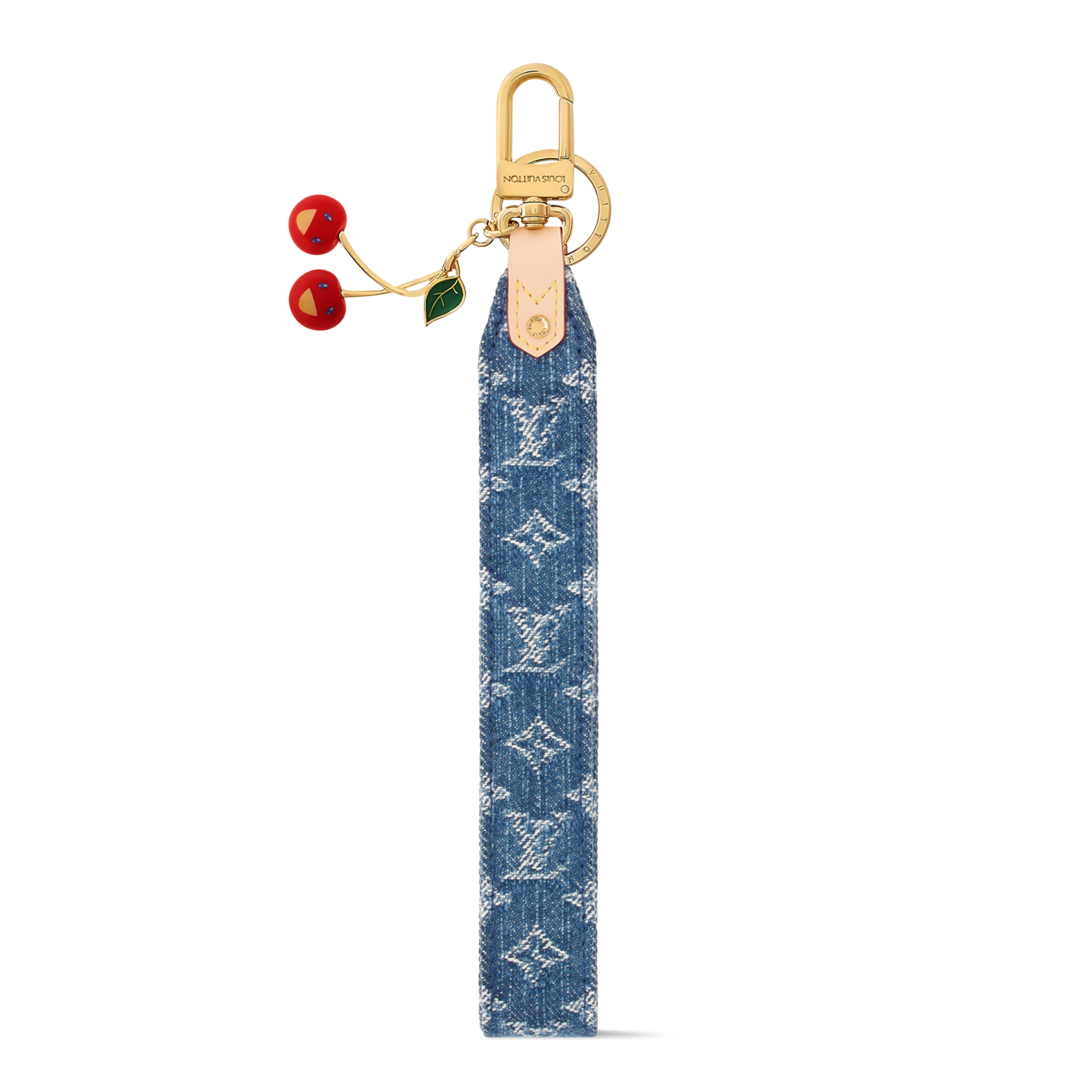 Louis Vuitton LV x TM Monogram Cherry Denim Sunset Shoulder Bag – Blue