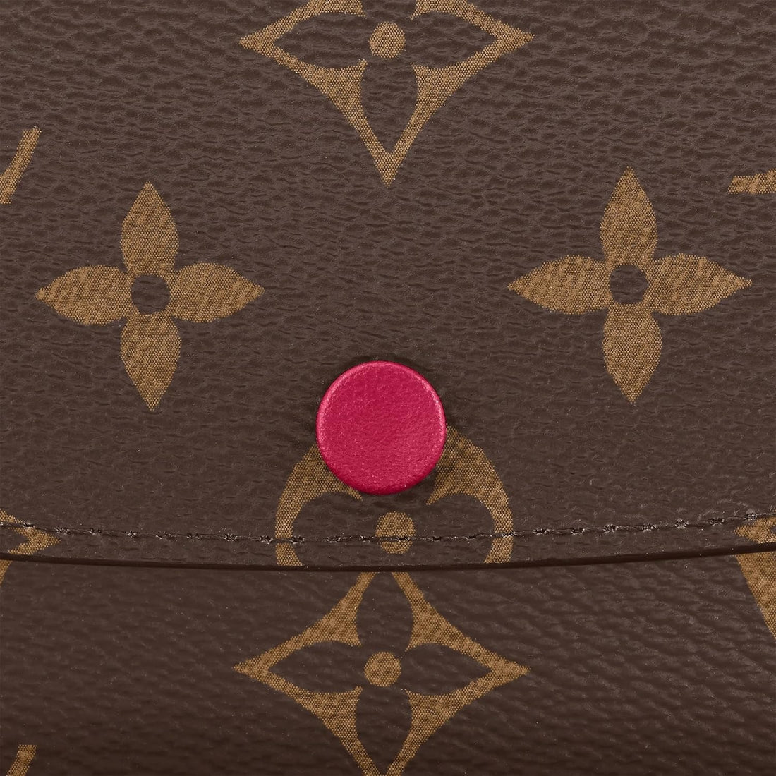 Louis Vuitton Monogram Canvas Emilie Wallet - Fuchsia