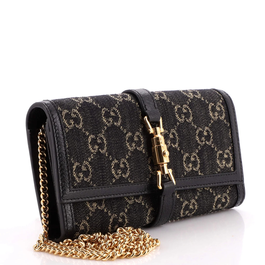 Gucci Jackie 1961 Chain Wallet – Black