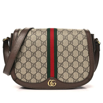 Gucci Ophidia Small Flap Messenger Bag – Brown