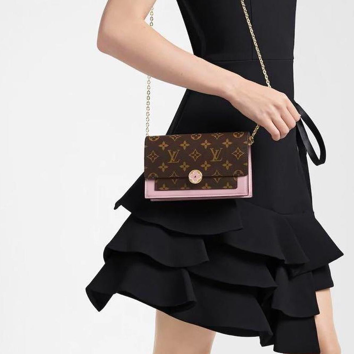 Louis Vuitton Monogram Flore Wallet - Brown