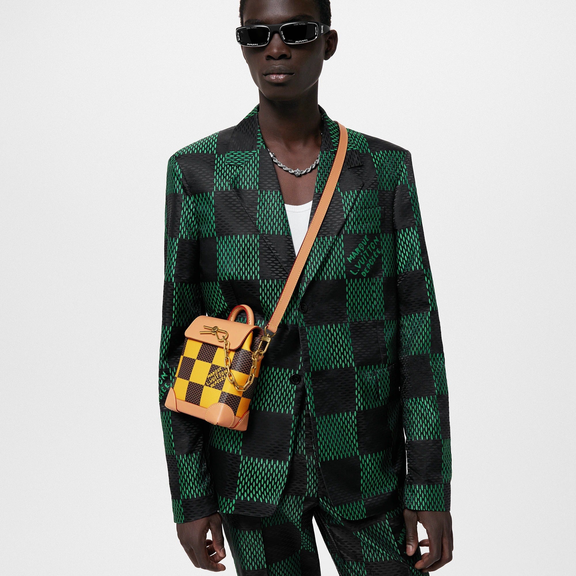 Louis Vuitton Damier Pop Nano Steamer – Yellow