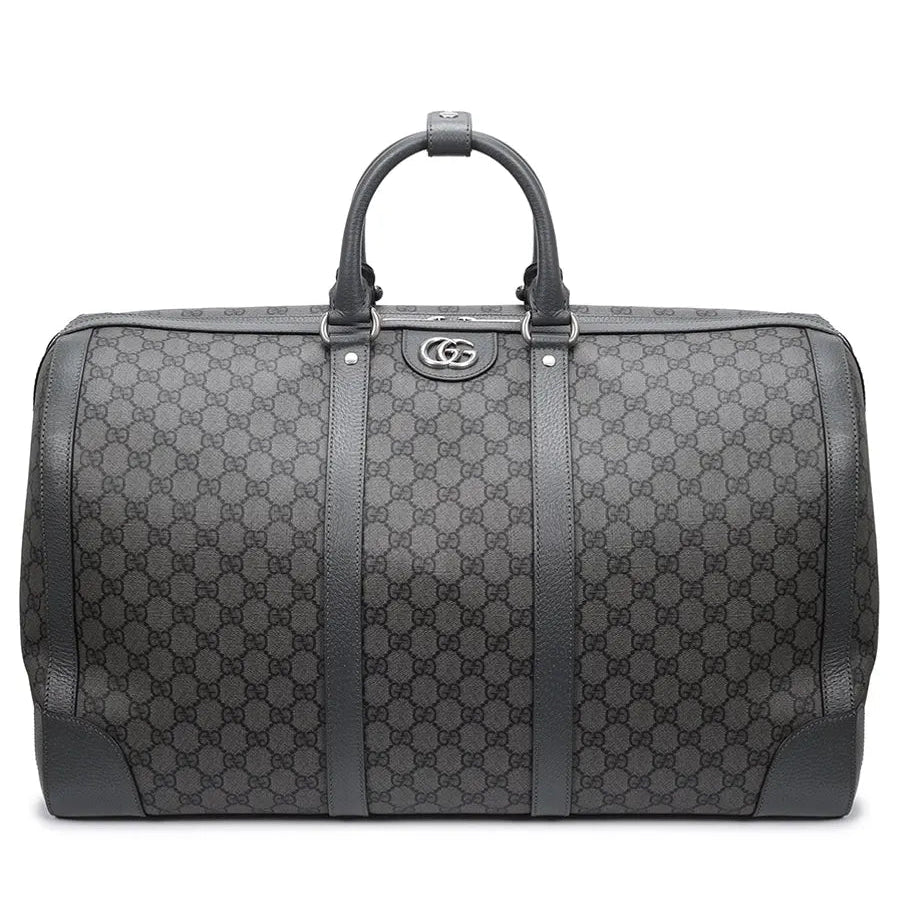 Gucci GG Supreme Canvas Ophidia Duffle Bag – Grey