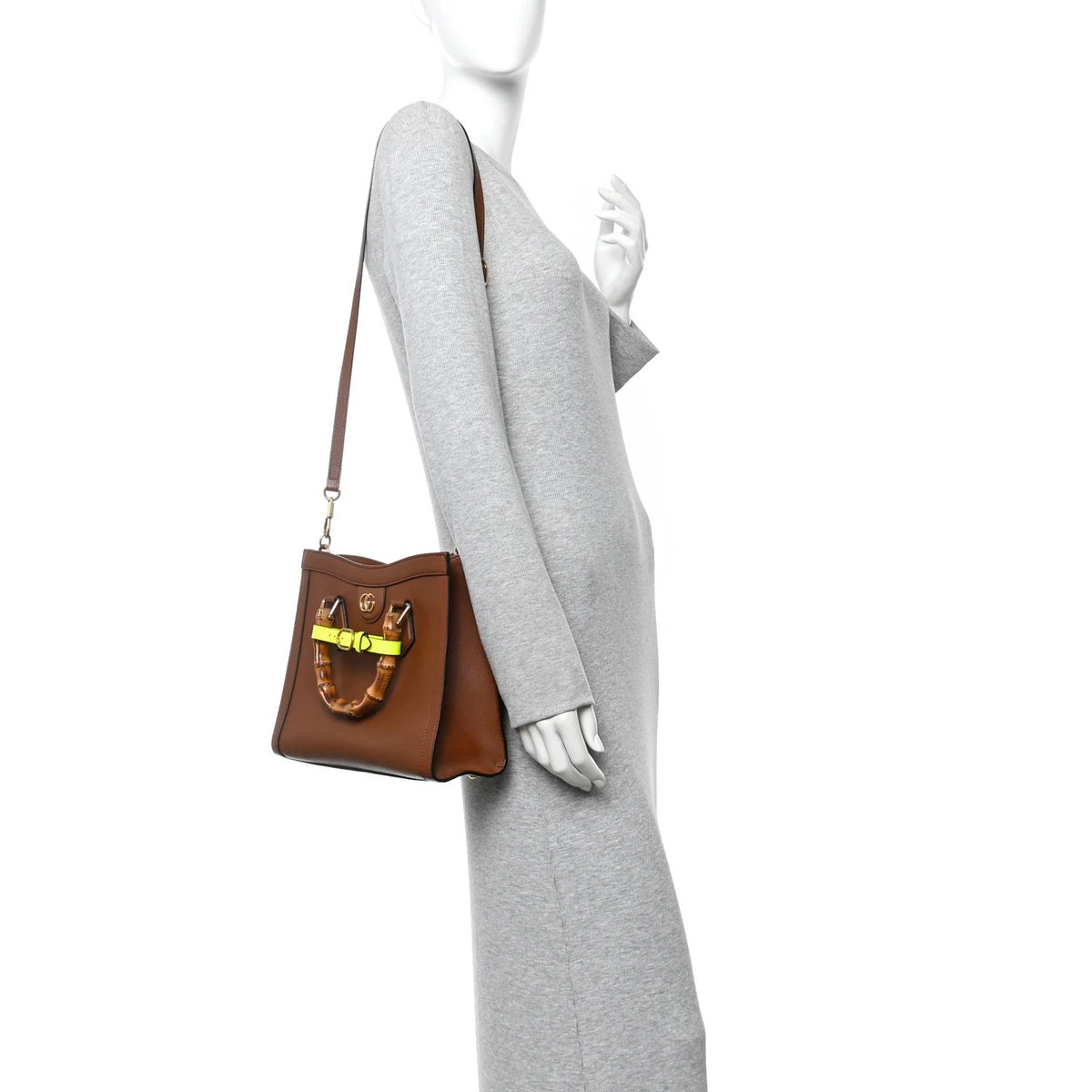 Gucci Diana Medium Tote Bag – Brown