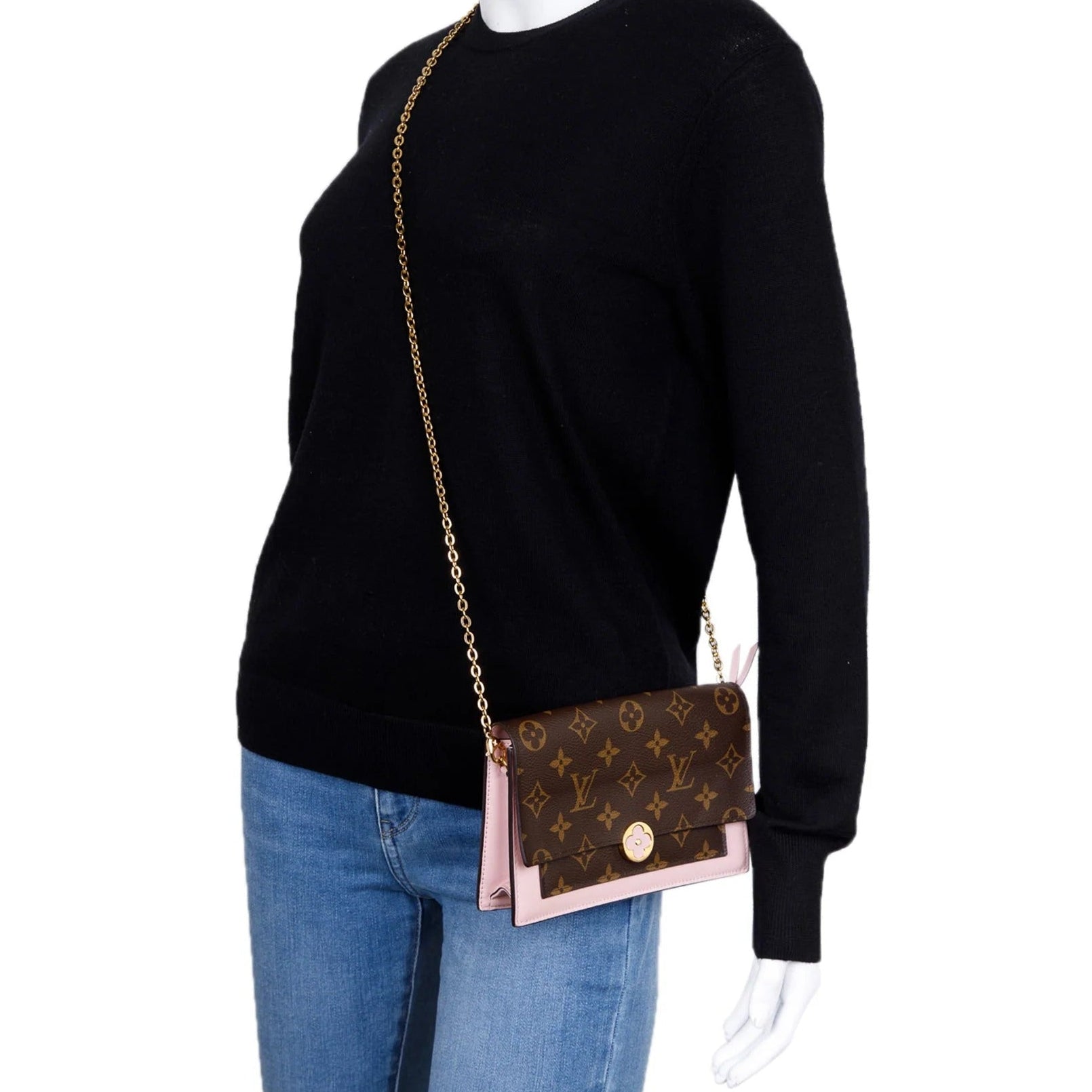 Louis Vuitton Monogram Flore Wallet - Brown