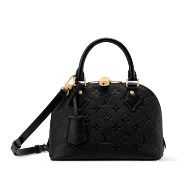 Louis Vuitton Monogram Empreinte Alma BB Handbag – Black